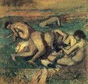 Edgar Degas Baigneuses Germany oil painting artist